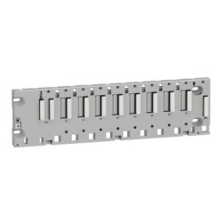 Schneider Electric BMXXBP0800, raf M340 - 8 slot - panel, plaka veya DIN rayı montajı - Schneider