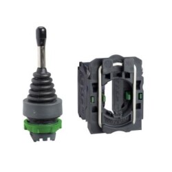 Schneider Electric XD5PA22, denetim kolu kontrolörü Ø22 2 yönlü yaylı dönüş 1NA yön başına