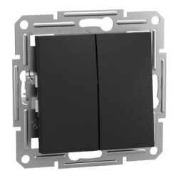 Schneider Electric EPH1100171,Asfora – İkili Liht Buton – Antrasit