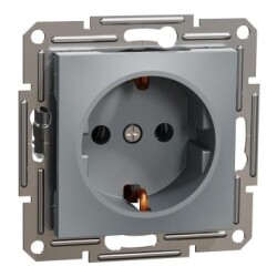 Schneider Electric EPH2900162, Asfora – Topraklı Priz, 16A – Çelik