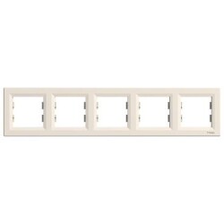Schneider Electric EPH5800523, Asfora – Beşli Çerçeve – Krem