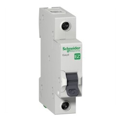 Schneider Electric EZ9F43110, 10 Amper, 1 Fazlı, C Tipi, Otomatik Sigorta, 3 kA, C10x1A