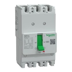 Schneider Electric G12F3F80, GoPact Şalter 125F 30kA AC 3P3D 80A Sabit
