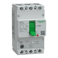 Schneider Electric G20B3A100,GoPact Şalter 200B, 3P3D 25kA AC 100A TMD Ayar Sahalı
