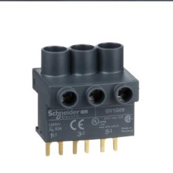 Schneider Electric GV1G09 TeSys GV2, TeSys D ve TeSys U - terminal bloğu - 3P - üstten
