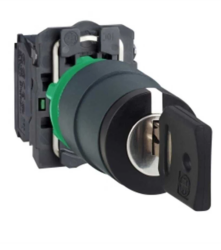 Schneider Electric K2C003QLT, 22 mm Kilitli Buton 2Na 2-0-1 Aç-Kapa Plastik