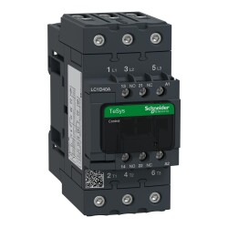 Schneider Electric LC1D40AE7 TeSys D kontaktör - 3P(3 NA) - AC-3 - <= 440 V 40 A - 48 V AC 50/60 Hz bobin