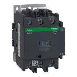 Schneider Electric LC1D95M7 TeSys D Kontaktör - 3P(3 NA) - AC-3 - <= 440 V 95 A - 220 V AC Bobin - Schneider