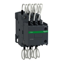 Schneider Electric LC1DGKM7 Capacitor contactor, TeSys D, 16.7 kVAR at 400 V/50 Hz, coil 220 V AC 50/60 Hz