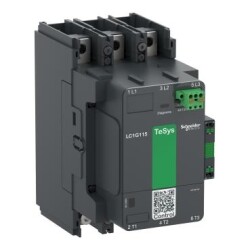 Schneider Electric LC1G185KUEN, TeSys Giga Kontaktör TeSysG185 3P Standart 100-250V ACDC - Schneider