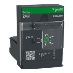 Schneider Electric LUCAX6BL, standart kontrol ünitesi LUCA - sınıf 10 - 0,15...0,6 A - 24 V DC - Schneider