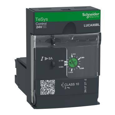 Schneider Electric LUCAX6BL, standart kontrol ünitesi LUCA - sınıf 10 - 0,15...0,6 A - 24 V DC - 1