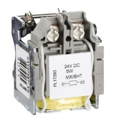 Schneider Electric LV429390, şönt açma gerilim bobini MX - 24 V DC - Schneider