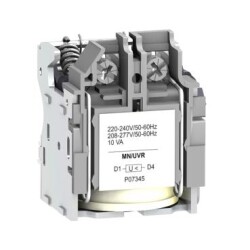 Schneider Electric LV429408, NSX100-630 için, MN Düşük Gerilim Bobini, 380 Volt AC