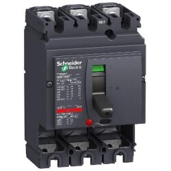 Schneider Electric LV430403, devre kesici Compact NSX160F - 160 A - 3 kutup - açma birimi olmadan - Schneider