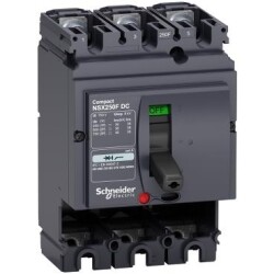 Schneider Electric LV438203, devre kesici Compact NSX250F DC - 250 A - 3 kutup - sabit - açma ünitesiz - Schneider