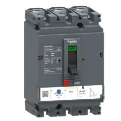 Schneider Electric LV525303, 175-250 Amper, 25 kA, 3 Kutuplu, Kompakt Şalter, CVS250B, TM250D Korumalı