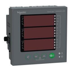 Schneider Electric METSEDM6200HCL10RS, EasyLogic DM6200H multimetre, LED ekran, RS485 portu üzerinden haberleşme, Class 1