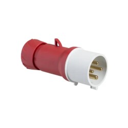 Schneider Electric PKE32M434, Düz Fiş, Amper, Trifaze, 3P, IP44, Vidalı Bağlantı