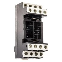 Schneider Electric RHZ21, Ön kablolama için soket, Zelio Röle, RH geçmeli vidalı terminaller