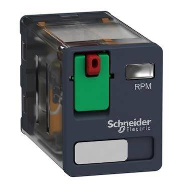 Schneider Electric RPM21B7, güç takılabilir röle - Zelio RPM - 2 K/A - 24 V AC - 15 A - 1