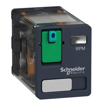 Schneider Electric RPM21BD, güç takılabilir röle - Zelio RPM - 2 K_A - 24 V DC - 15 A - 1