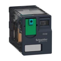 Schneider Electric RXM3AB1BD, Minyatür Fiş Takılabilir Röle, Harmony Elektromekanik Röleler, 10A, 3C/O, Kilitlenebilir Test, 24V DC