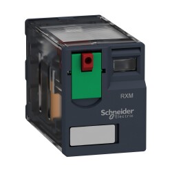 Schneider Electric RXM2AB1P7, minyatür takılabilir röle - Zelio RXM - 2 K/A - 230 V AC - 12 A