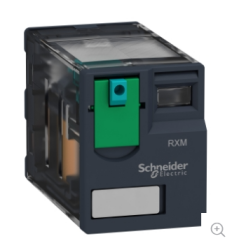 Schneider Electric RXM3AB1FD, Minyatür Fiş Takılabilir Röle, Harmony Elektromekanik Röleler, 10A, 3C/O, Kilitlenebilir Test, 110V DC