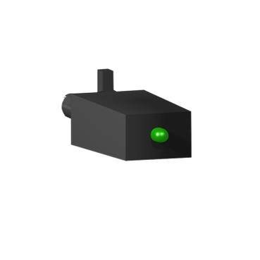 Schneider Electric RZM021FP, Koruma Aksesuarları, Harmony Elektromekanik Röleler, Varistör, Yeşil Led, Tüm Soketler için, 230V AC DC - 1