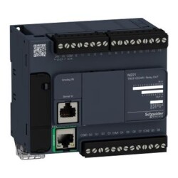Schneider Electric TM221CE24R, kontrolör M221 24 GÇ rölesi Ethernet - Schneider