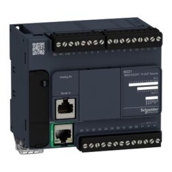 Schneider Electric TM221CE24T, kontrolör M221 24 GÇ transistör PNP Ethernet