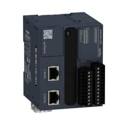 Schneider Electric TM221M16T, kontrolör M221 16 GÇ transistör PNP