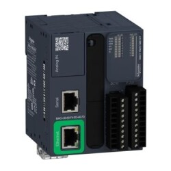 Schneider Electric TM221ME16T, kontrolör M221 16 GÇ transistör PNP Ethernet - Schneider
