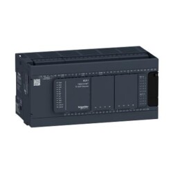 Schneider Electric TM241C40T, M241 kontrolör 40 GÇ transistör PNP