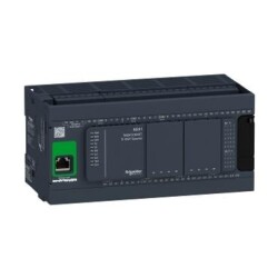 Schneider Electric TM241CE40T, M241 kontrolör 40 GÇ transistör PNP Ethernet