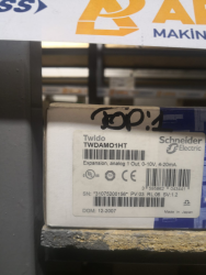Schneider Electric TWDAMO1HT, Twido analog çıkış modülü - 24 V DC besleme - 1 çıkış - 0-10V, 4-20 mA