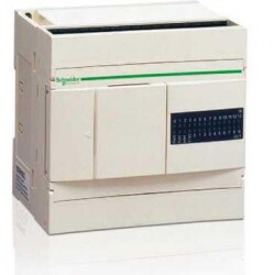 Schneider Electric TWDLCAA16DRF, Genişletilebilir PLC Twido - 100..240 V AC besleme - 9 G 24 V DC - 7 Ç röle - 2