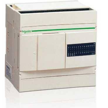 Schneider Electric TWDLCAA16DRF, Genişletilebilir PLC Twido - 100..240 V AC besleme - 9 G 24 V DC - 7 Ç röle - 2