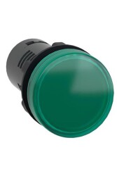 Schneider Electric XA2EVM3LC, Sinyal lambası, plastik, yeşil, Ø 22 mm, LEDli, 220…230V AC