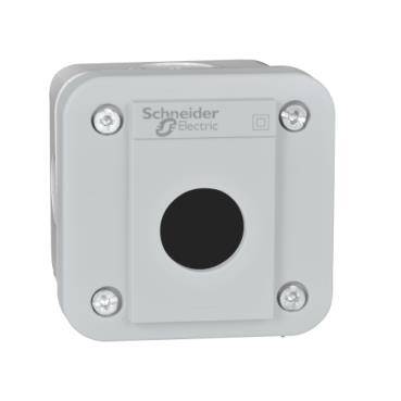 Schneider Electric XALE160, boş kontrol istasyonu XAL-E - açık gri taban ve kapak - 1