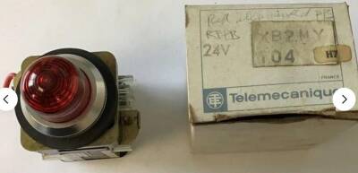 Telemecanique Sensors XB2MV104, Basmalı Düğme/Pilot Işık 600VAC/DC Ağır Hizmet - 1