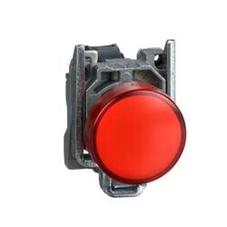 Schneider Electric XB4BA42, Kırmızı Kumanda Stop Butonu, 1NK, Yaylı Tip, 22mm, Metal Gövdeli