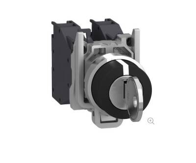 Schneider Electric XB4BG03, eksiksiz mandal buton 22 3 konumlu sabit 2NA Ronis 455 - 1