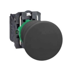 Schneider Electric XB5AC21, siyah  mantar Buton başlığı  yaylı dönüş 1NA - 2