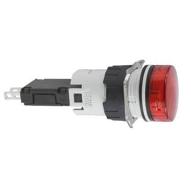 Schneider Electric XB6AV4BB, 12...24V entegre LED'li kırmızı eksiksiz pilot ışığı 16 - 1