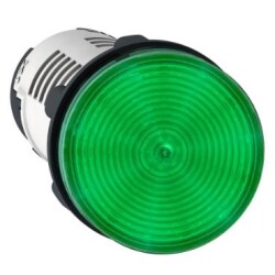 Schneider Electric XB7EV03BP, yuvarlak pilot ışığı - yeşil - entegre LED - 24 V - vida kelepç terminali