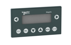 Schneider Electric XBTN410, dokunmatik ve tuş takımlı küçük panel - matris ekranlı - yeşil - 24 V