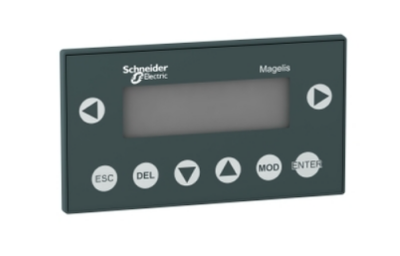 Schneider Electric XBTN410, dokunmatik ve tuş takımlı küçük panel - matris ekranlı - yeşil - 24 V - 1