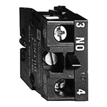Telemecanique Sensors XENL1111, yaylı dönüş kontak bloğu - 1NA - arka kutu montajı - 1